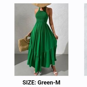 Medium Green Shein Summer Dress